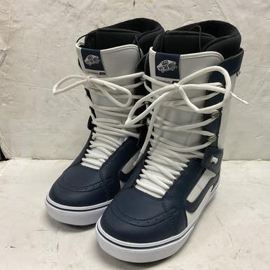Used Vans HI-STANDARD OG Mens Snowboard Boots White/Black/Navy Senior 11 11855-S000198940