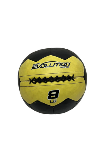 Used Gopher Ultrafit Evolution 8lb Medicine Ball Yellow 11692-S000146358
