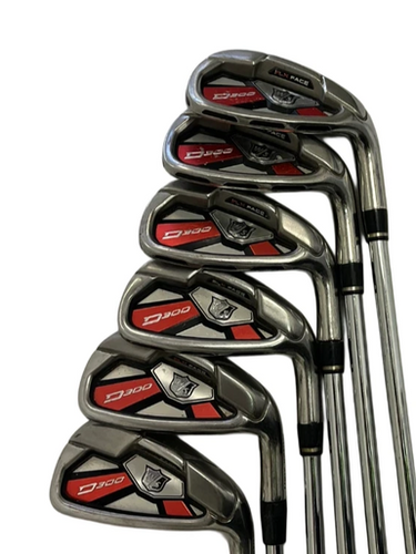 Used Wilson D-300 6-GW RH Mens Iron Set 11692-S000146348