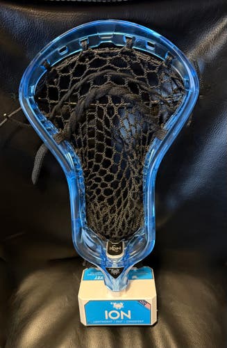 BRAND NEW!! ECD ION Lacrosse Head, Frost, Factory Strung!!