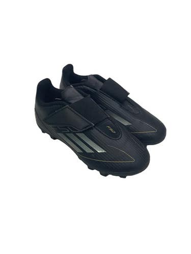 Used Adidas F50 VELCRO Soccer Cleats Black Youth 12.0 11347-S000263404