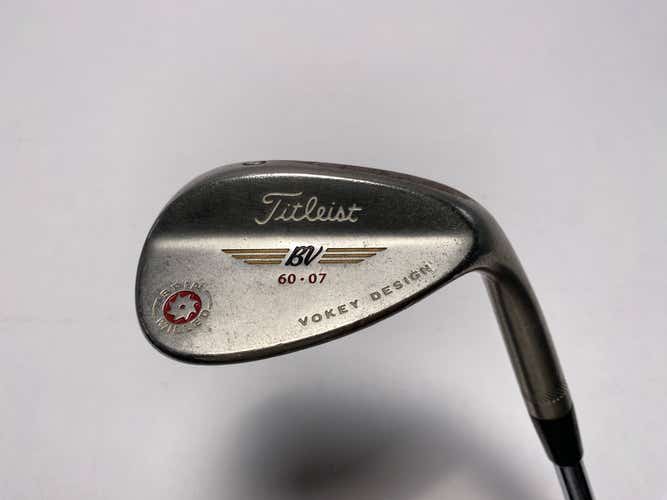 Titleist Vokey Spin Milled Chrome 2009 Lob Wedge LW 60* 7 Bounce Wedge RH