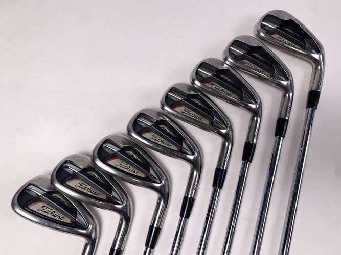 Titleist 714 AP1 Iron Set 4-PW+W XP R300 95g Regular Steel Mens RH Midsize Grips