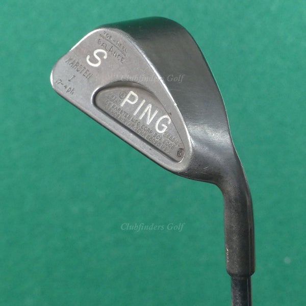 Ping Karsten I Black Dot SW Sand Wedge Stepped Steel Stiff