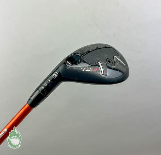 Left Handed Titleist TSi3 3 Hybrid 20* DI-85 Stiff Graphite Golf Club