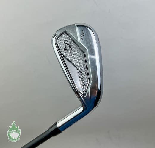 RH Callaway Elyte Max Fast 7 Iron Vanquish 40g Senior Flex Graphite Golf Club