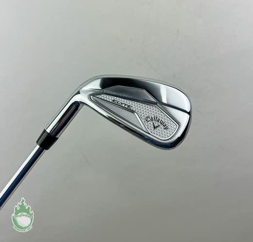 Left Handed Callaway Elyte 7 Iron Vector 90g Stiff Flex Steel Golf Club