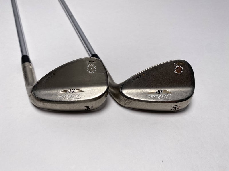 Titleist Vokey SM5 Gold Nickel Wedge Set 50* 8 | 54* 10 Wedge RH