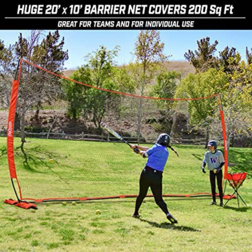 Softball Backstop Net 20 x 10 (New - Open Box)