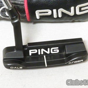PING Vault 2.0 Dale Anser Stealth Putter Red Dot Stepless Steel 35" +Cover