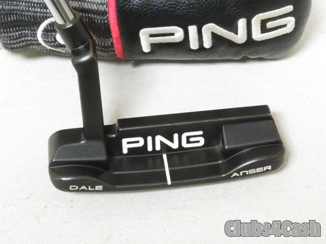 PING Vault 2.0 Dale Anser Stealth Putter Red Dot Stepless Steel 35" +Cover