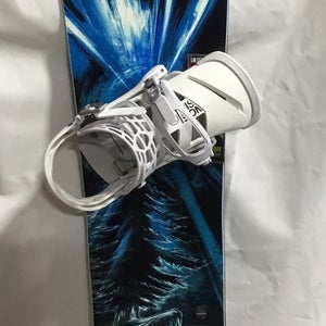 153 LIB Tech Dynamo New Snowboard w/ bindings