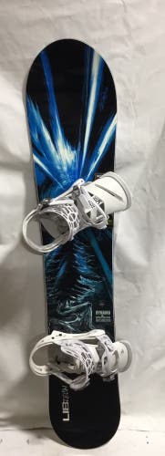 153 LIB Tech Dynamo New Snowboard w/ bindings