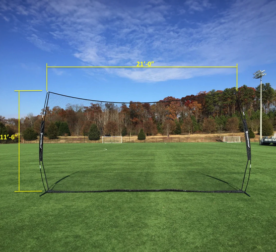 (New) Crankshooter Pop Up Lacrosse Backstop 21' x 11'