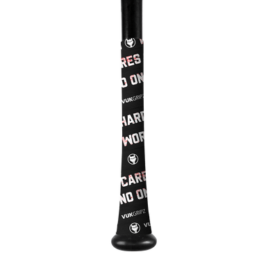 New VUK GRIPZ No One Cares - Work Harder Bat Grip Tape 11490-VWGNOCWH
