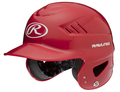 New Rawlings COOLFLO Batting Helmet No Mask Red 11490-RAWRCFHS