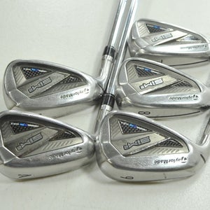 LEFT HANDED TaylorMade SIM2 Max 7-PW,AW Iron Set Stiff KBS MAX MT Steel # 210147