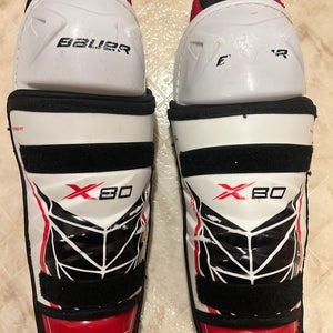 Senior Bauer Vapor X80 11" Shin Pads (Used)