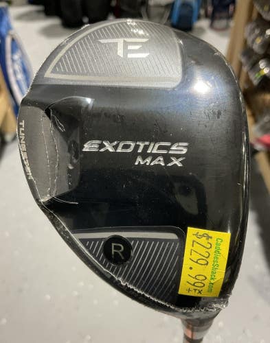 Tour Edge EXOTICS MAX 22 #4 Hybrid 40" FUJIKURA VENTUS 5-R Regular Flex