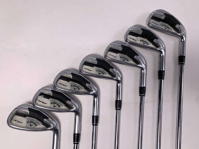 Callaway Apex Iron Set 4-PW True Temper XP 95 S300 Stiff Steel Mens RH