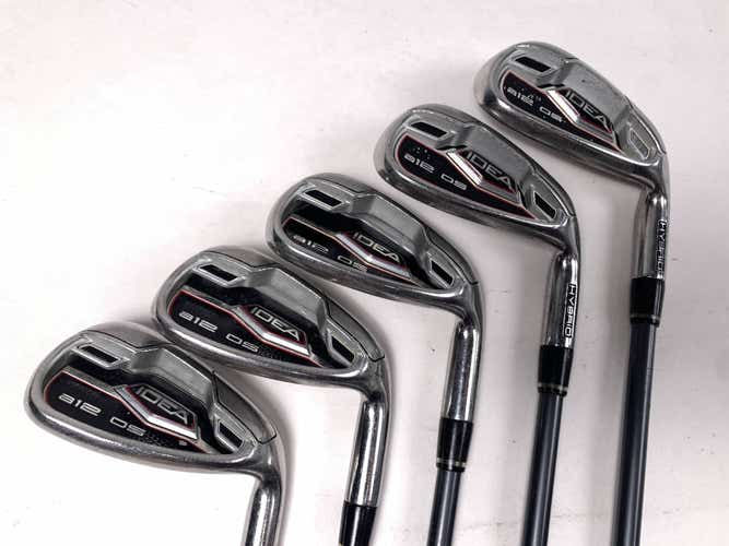 Adams Idea A12 OS Iron Set 7-PW+GW Grafalloy ProLaunch Blue 60g Regular RH
