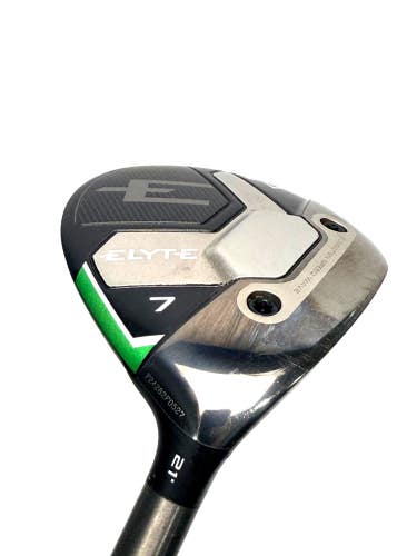 Callaway Elyte 7 Wood 21 Tensei 1K Black 75g Stiff Flex Fairway Wood