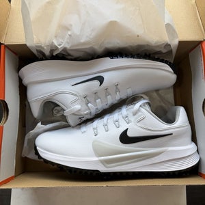 Nike Victory Pro 4 White/Black Golf Shoes Size 9 NEW