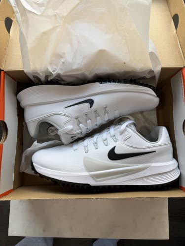 Nike Victory Pro 4 White/Black Golf Shoes Size 9 NEW