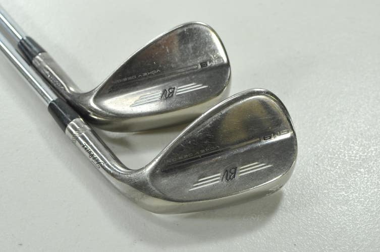 Titleist Vokey SM9 Brushed Steel 50*, 54* Wedge Set Right Stiff Steel # 210945