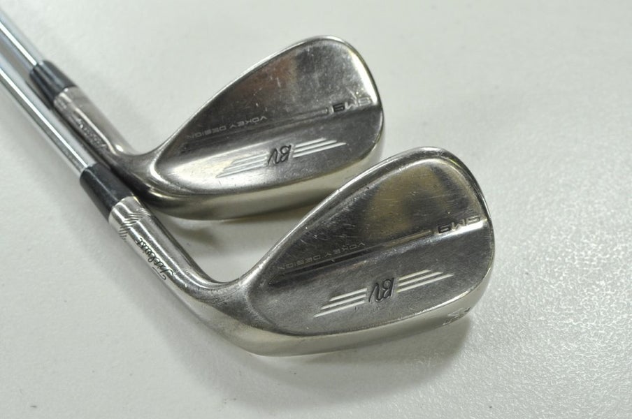 Titleist Vokey SM9 Brushed Steel 50*, 54* Wedge Set Right Stiff Steel # 210945