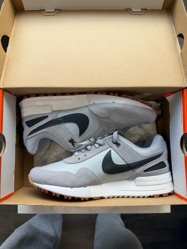 Nike Air Pegasus 89 Wolf Grey Golf Shoes Size 9 NEW
