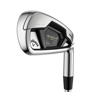 LEFT HANDED CALLAWAY ROGUE ST MAX OS LITE 6 IRON GRAPHITE 5.5 STANDARD PROJECT X CYPHER BLACK 60 HB
