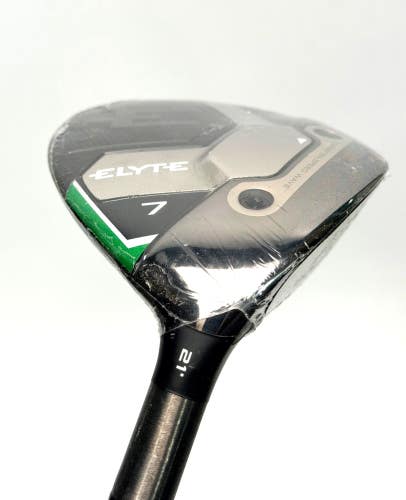 Callaway NEW Elyte 7 Wood 21 KBS TD 60g Stiff Flex Fairway Wood 43in