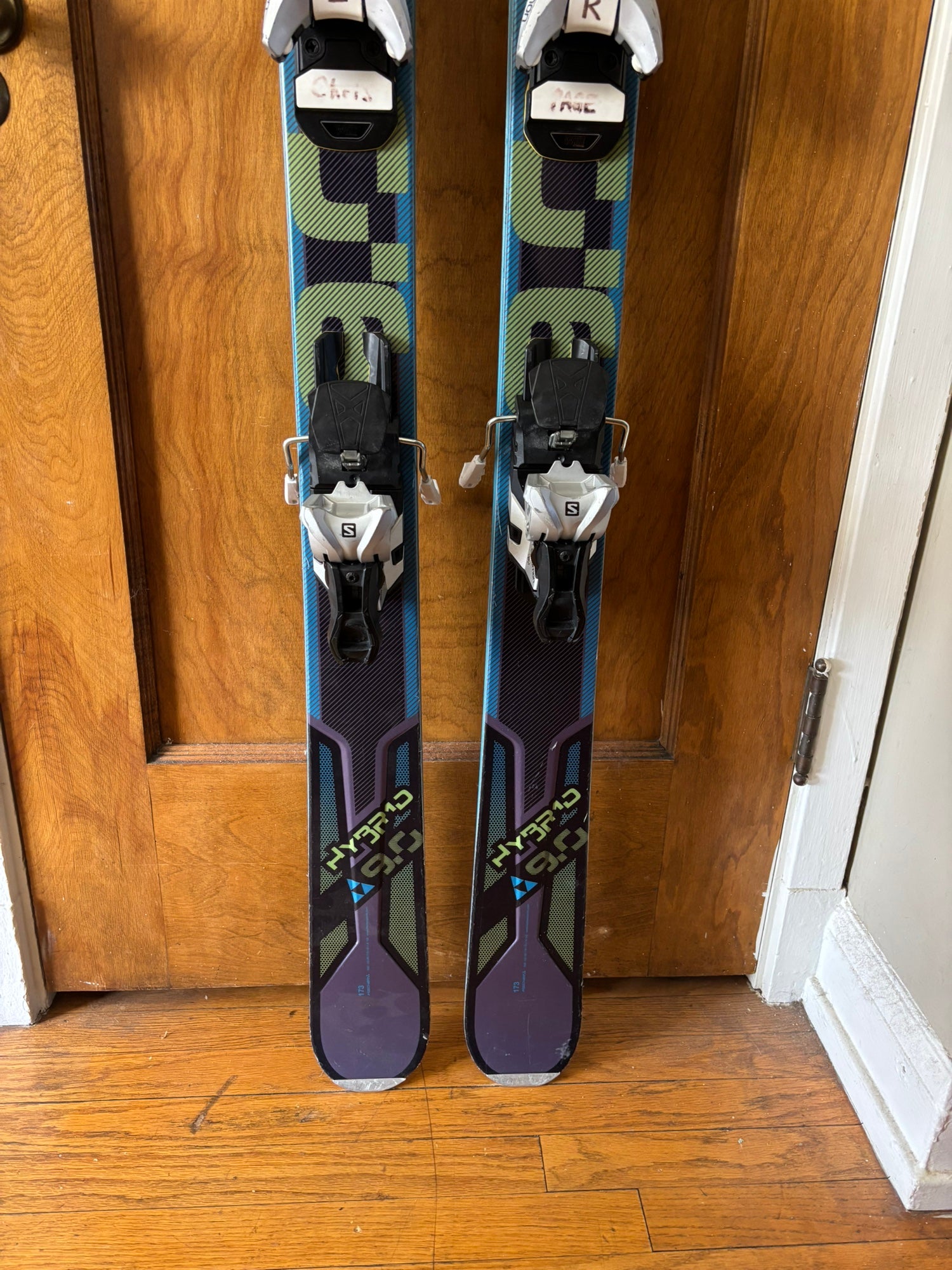 Fischer Hybrid 9.0 173cm with Salomon STH13 WTR Bindings