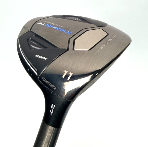 Callaway Ai Smoke Max 11 Wood 27 Cypher Black 50g Senior Flex