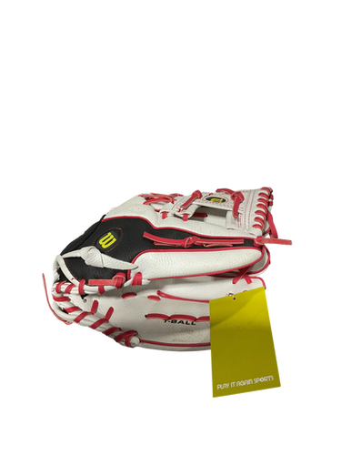 Used Wilson A200 T-BALL GLOVE BB/SB Glove T-ball White 11" 11834-S000046204