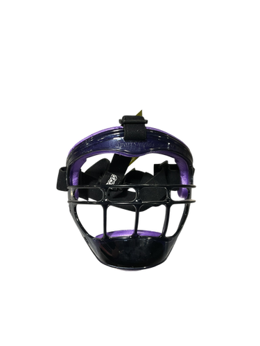 Used Defender PLASTIC FIELDERS MASK BB/SB Fielders Mask Black One Size 11834-S000046193