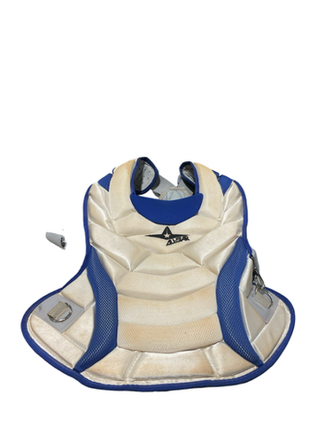 Used All Star ALL STAR CATCHER CHEST GUARD Catchers Chest Protector White Youth 11834-S000046136