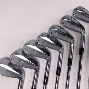 TaylorMade P7MB 2021 Iron Set 4-PW KBS Tour 120 Stiff Steel Mens RH -1/2''