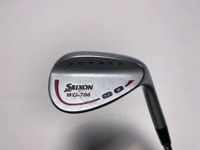 Srixon WG 706 Gap Wedge GW 52* 8 Bounce True Temper Wedge Steel Mens RH