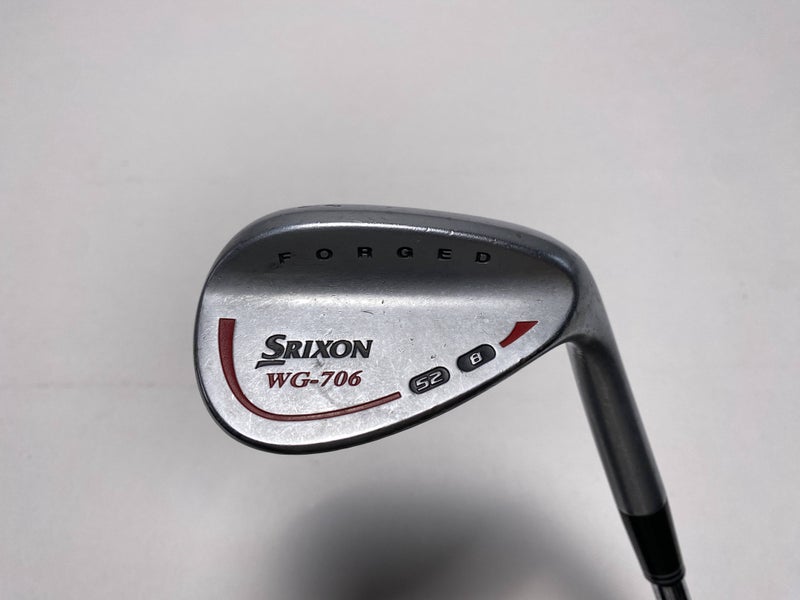 Srixon WG 706 Gap Wedge GW 52* 8 Bounce True Temper Wedge Steel Mens RH