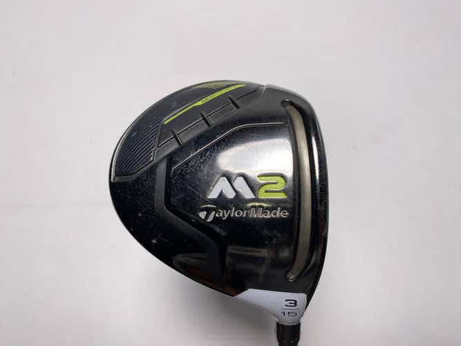 TaylorMade M2 3 Fairway Wood 15* Kuro Kage Silver Ti Ni 70g Extra Stiff  RH