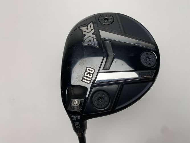 PXG 0311 GEN6 3 Fairway Wood 15* Fujikura Motore X F3 7-S Stiff Graphite Mens LH