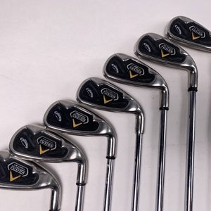 Callaway Big Bertha Fusion Iron Set 4-PW Nippon NS Pro 990 GH Uniflex RH