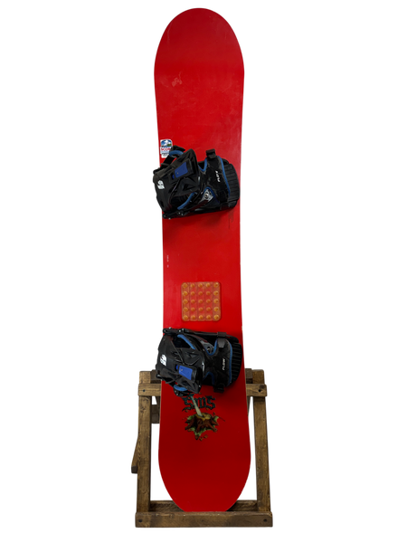 156cm Sims Clark Snowboard w/ Flow Bindings