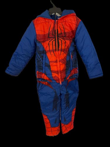 Boy's Spiderman Ski Suit 5T (Used)