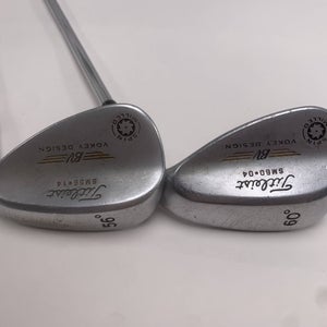 Titleist Vokey Spin Milled Wedge Set 56* 14 | 60* 4 Dynamic Gold Wedge RH