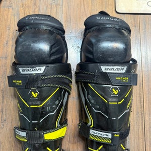 Youth Bauer Supreme Mach 10" Shin Pads (Used)