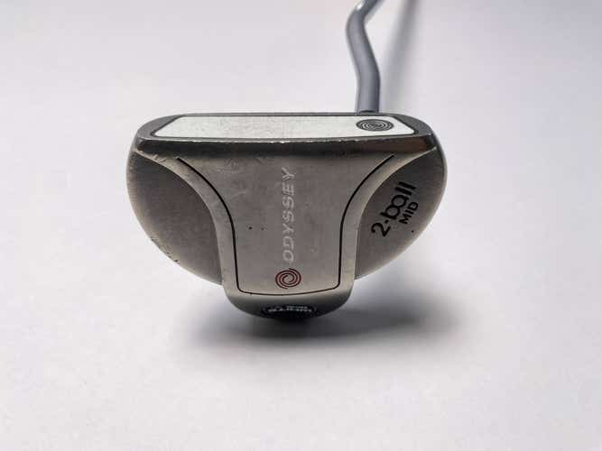 Odyssey White Ice 2-Ball Mid Putter 41" Mens RH - NEw Long Grip