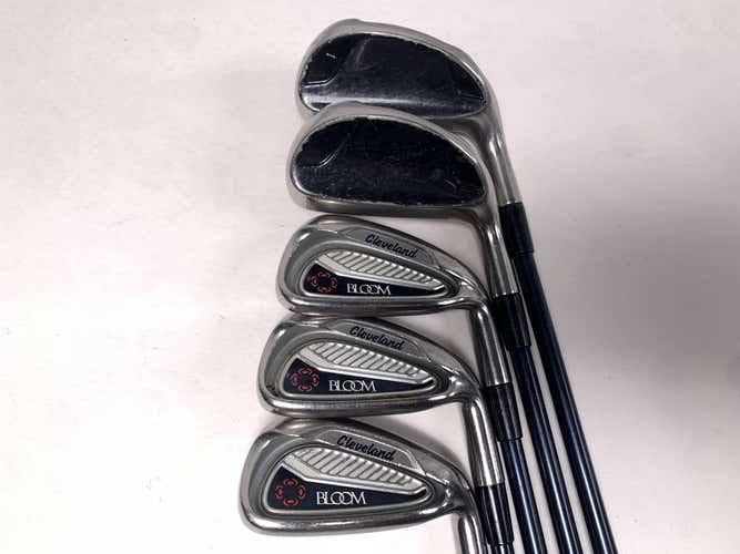 Cleveland Bloom Iron Set 5-9 50g Ladies Graphite Womens RH Undersize Grips